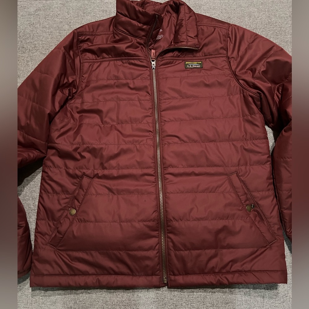 Men’s LL Bean Puffer Jacket Size L